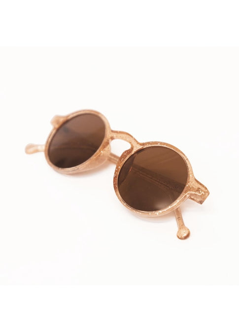 Kinderzonnebril Glee Glitter Peach - Mrs. Ertha
