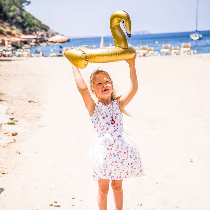Bouée de natation Anneau fendu Flamingo 55 cm