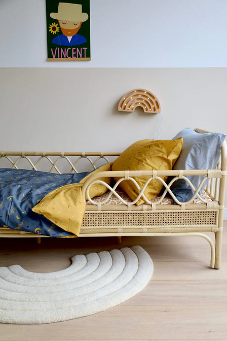 Rotan peuterbed / juniorbed Sterre