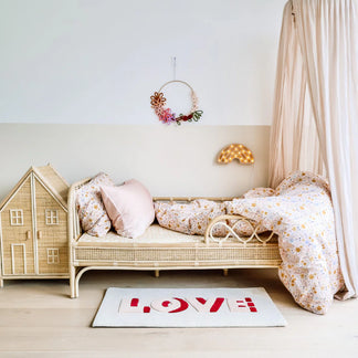 Rotan peuterbed / juniorbed Sterre