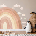 Muurstickers Regenboog beige - Pastelowe Love