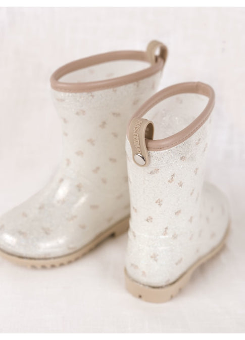 Wellies Regenlaarzen Flower Buds Glitter