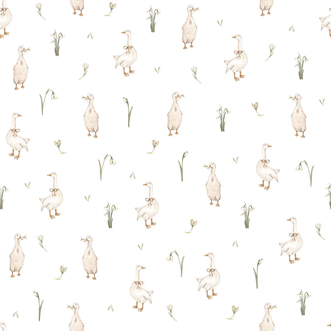 Kleine Gansjes Behang