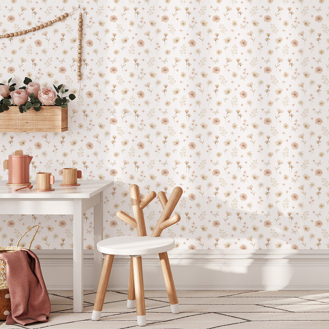 Bloemen Meadows Mini Behang