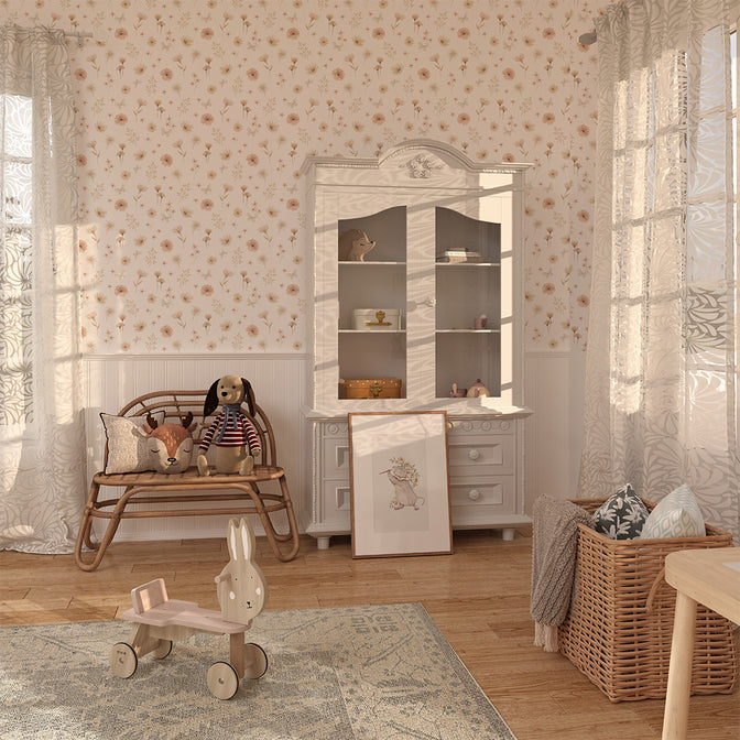 Bloemen Meadows Mini Behang