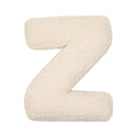Teddy letter kussen wit Z