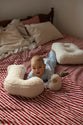 Teddy letter kussen wit L