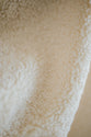 Teddy letter kussen wit L