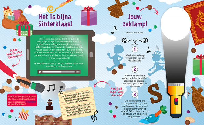 Het heerlijk avondje van Sinterklaas