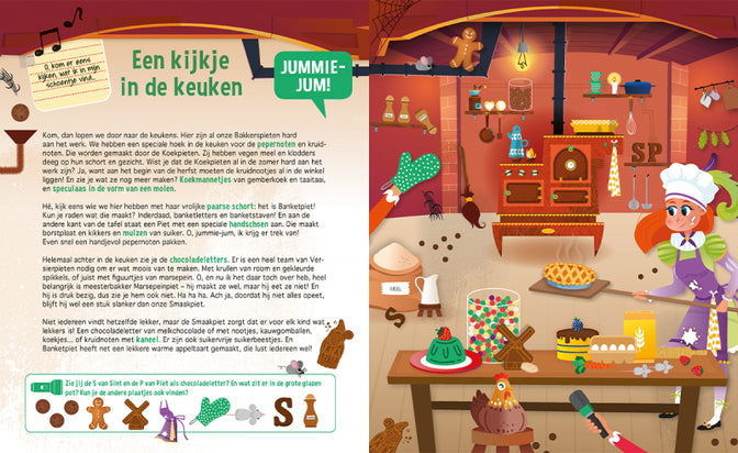Het heerlijk avondje van Sinterklaas