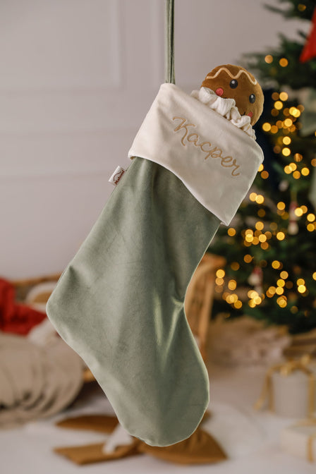 Gold gift bag with name