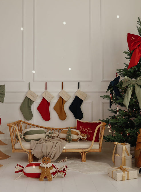 Gold gift bag with name